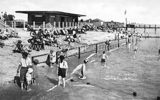 The Beach, Canvey Island, Essex. c.1940's